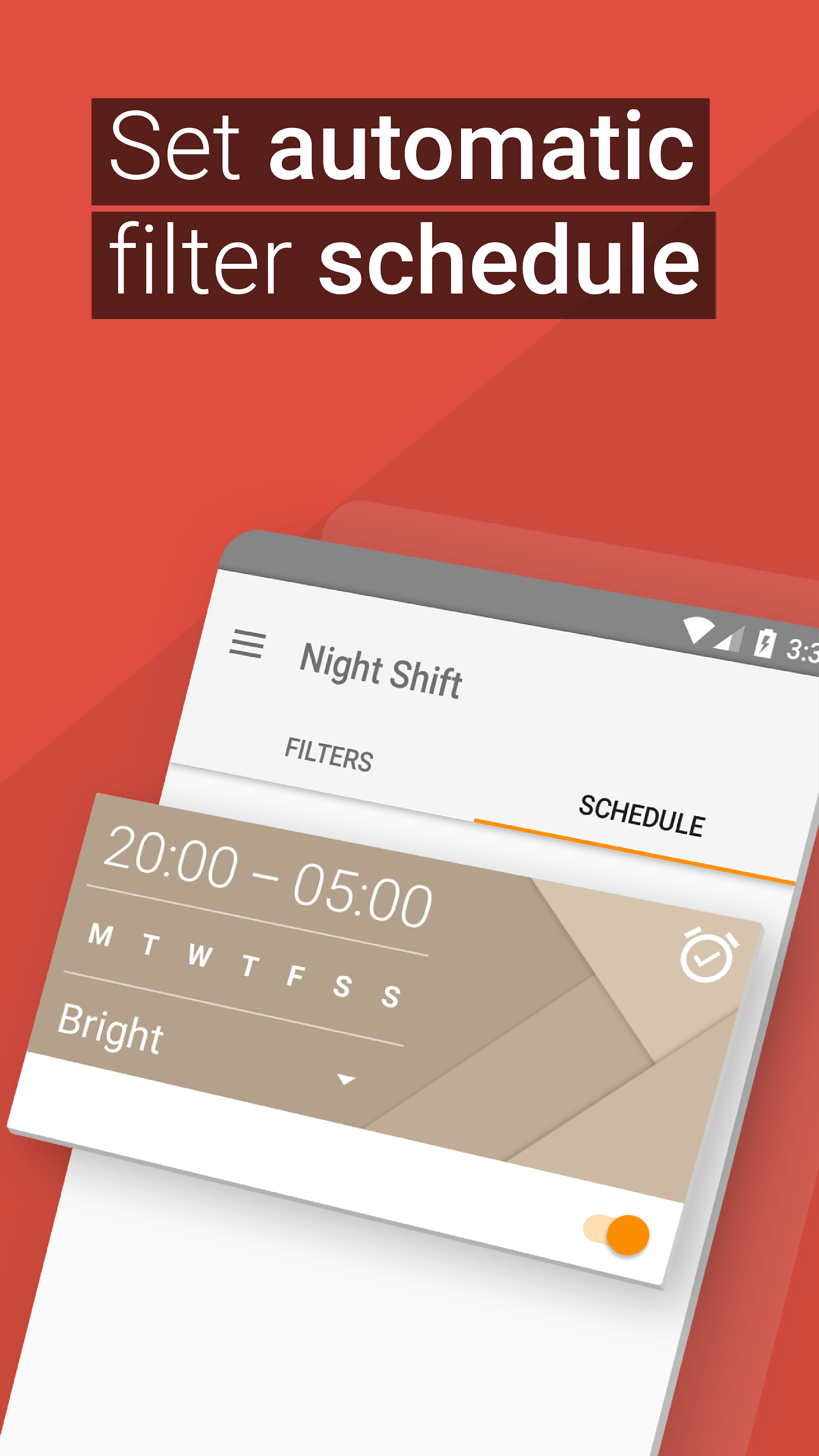 اسکرین شات 4 برنامه Night Shift: Blue light filter