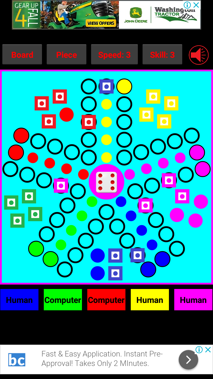 اسکرین شات 4 بازی 5P Mensch Ludo