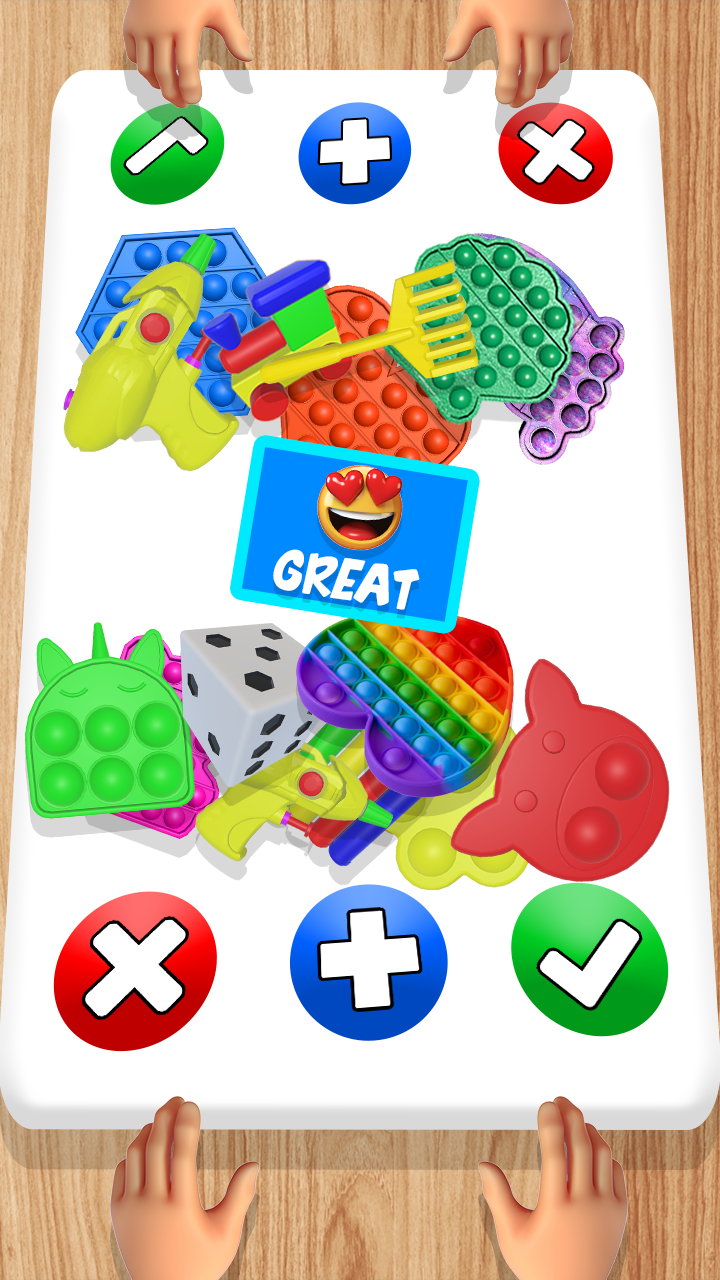 اسکرین شات 2 بازی Fidget Toys- Pop It Trading