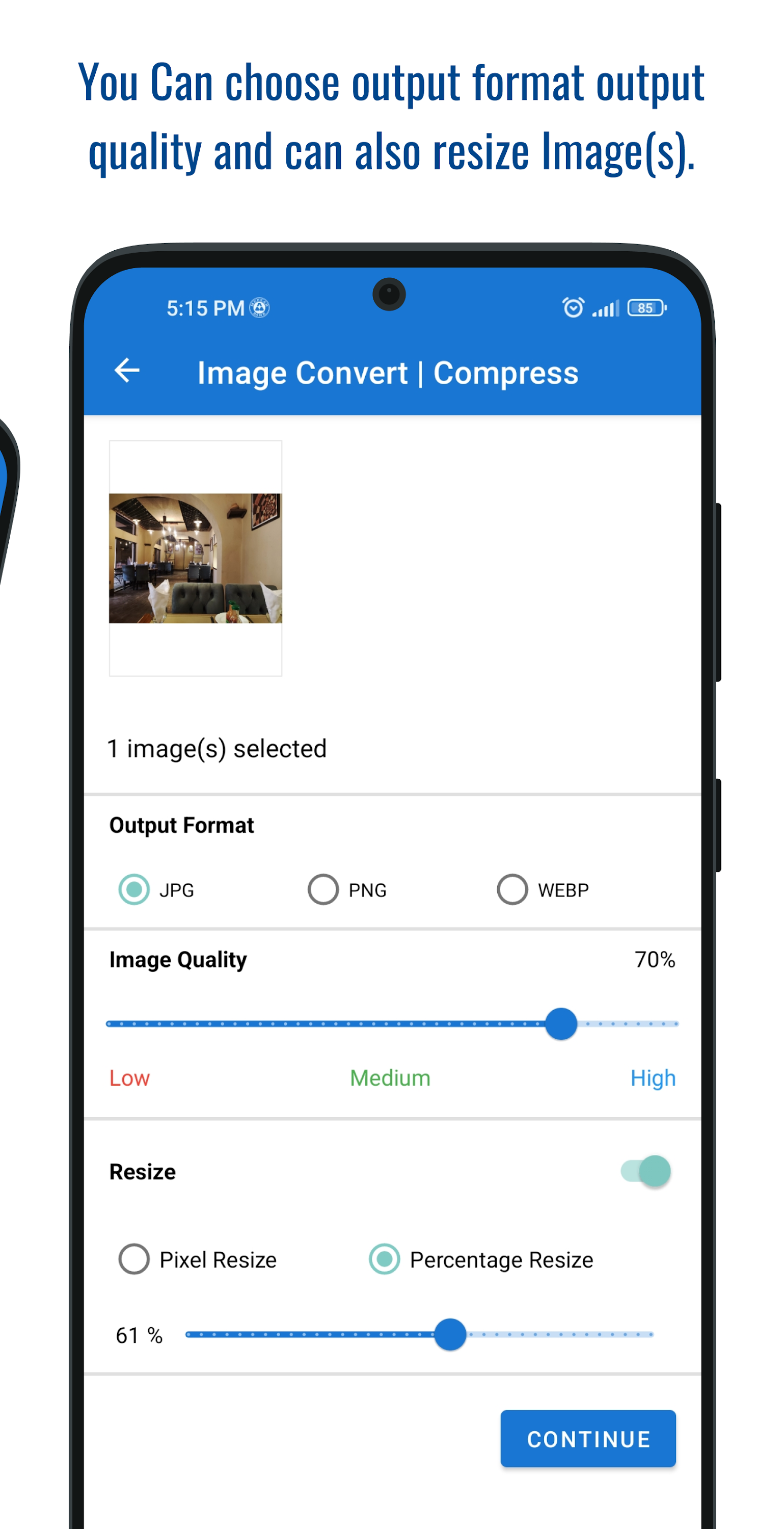 اسکرین شات 2 برنامه Image Converter - JPG/JPEG/PNG