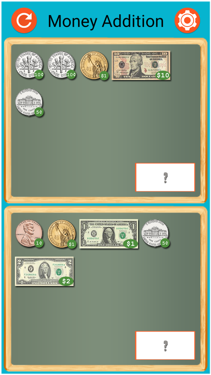 اسکرین شات 3 برنامه Learn Money Counting