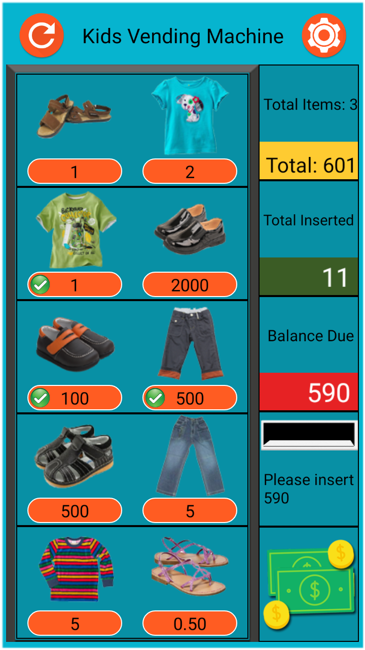 اسکرین شات 6 برنامه Learn Money Counting