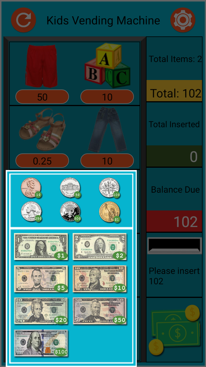 اسکرین شات 7 برنامه Learn Money Counting
