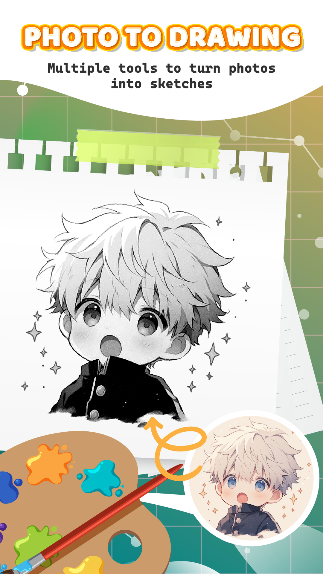 اسکرین شات 4 برنامه AR Drawing - SketchArt App