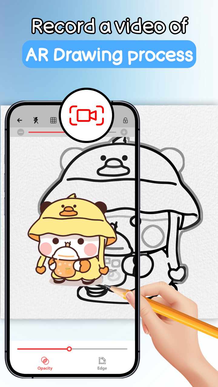 اسکرین شات 6 برنامه AR Drawing - SketchArt App