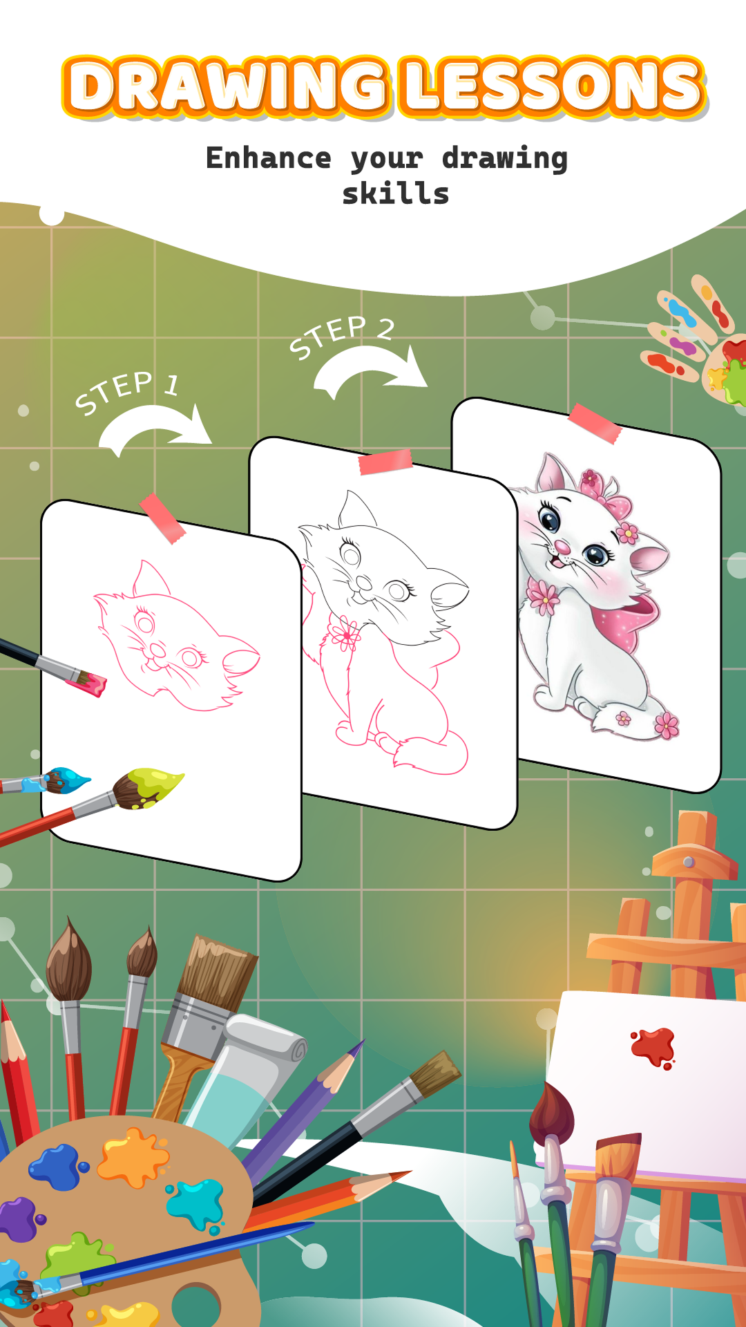 اسکرین شات 2 برنامه AR Drawing - SketchArt App