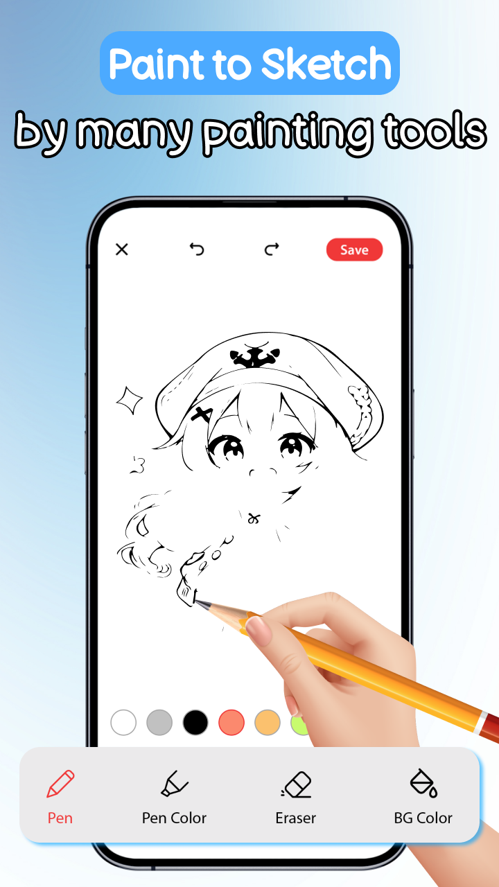 اسکرین شات 4 برنامه AR Drawing: Sketch Art & Trace