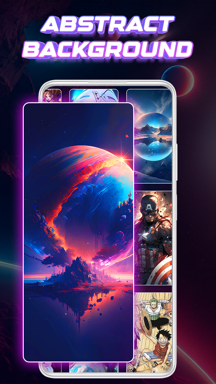 اسکرین شات 4 برنامه Color Phone Call Screen Theme