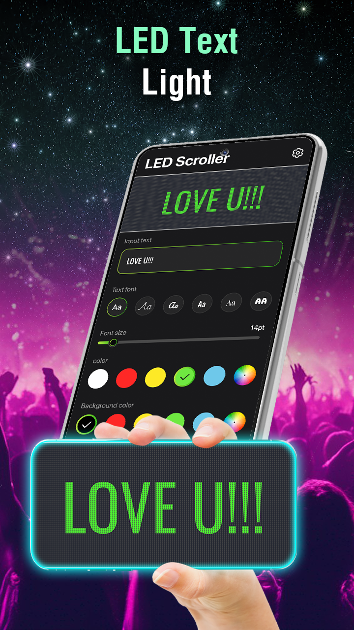 اسکرین شات 4 برنامه Flashlight - LED Flash Alert