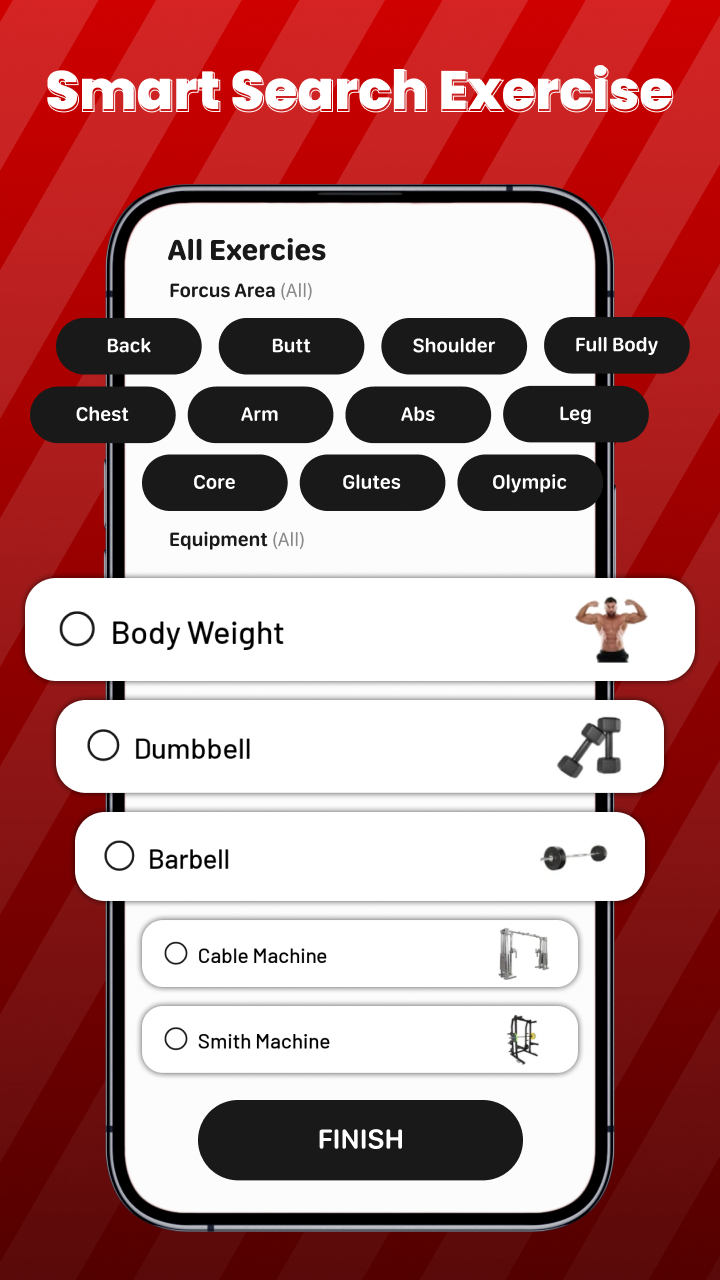 اسکرین شات 7 برنامه Gym Workout Tracker & Fitness