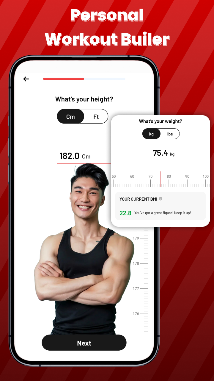 اسکرین شات 2 برنامه Gym Workout Tracker & Fitness