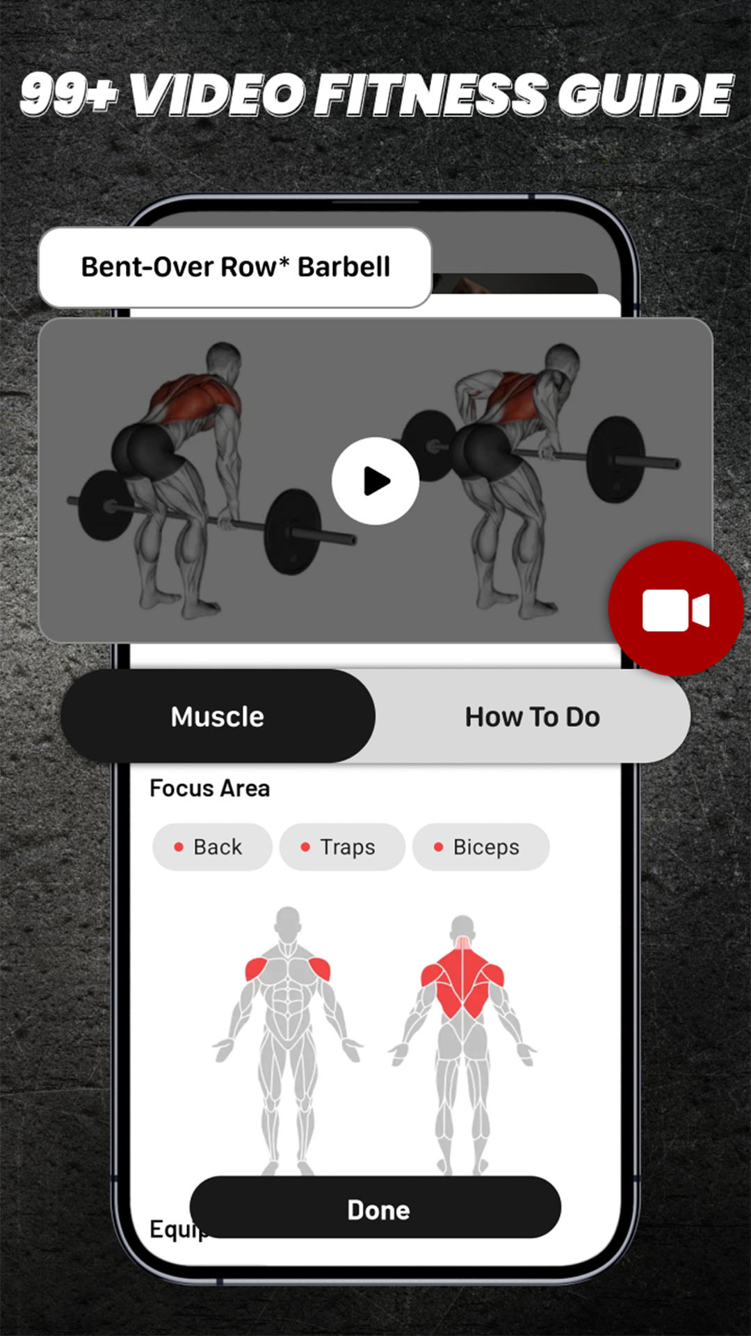 اسکرین شات 3 برنامه Gym Workout Tracker & Fitness