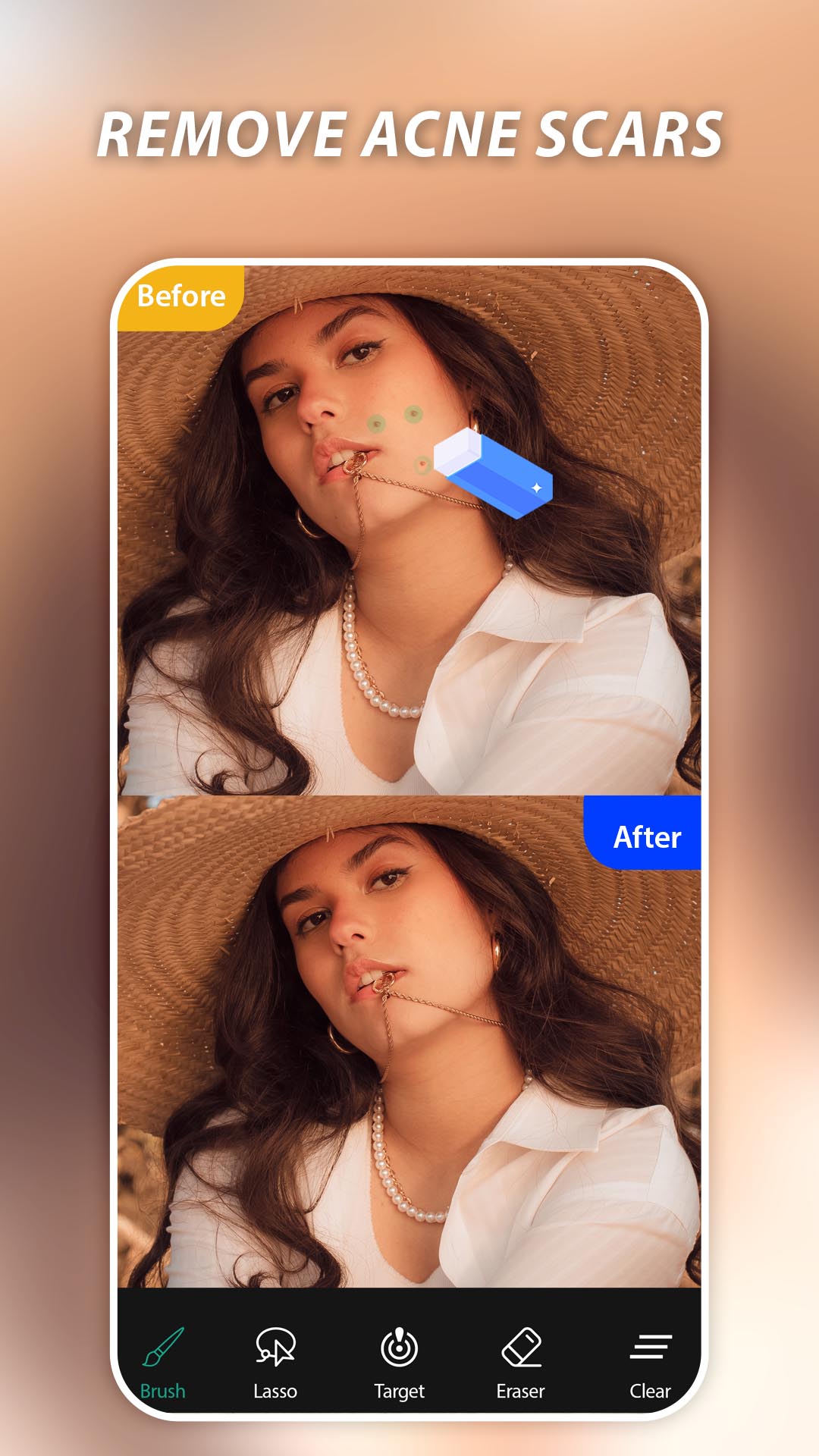 اسکرین شات 5 برنامه AI Remove Objects, Retouch