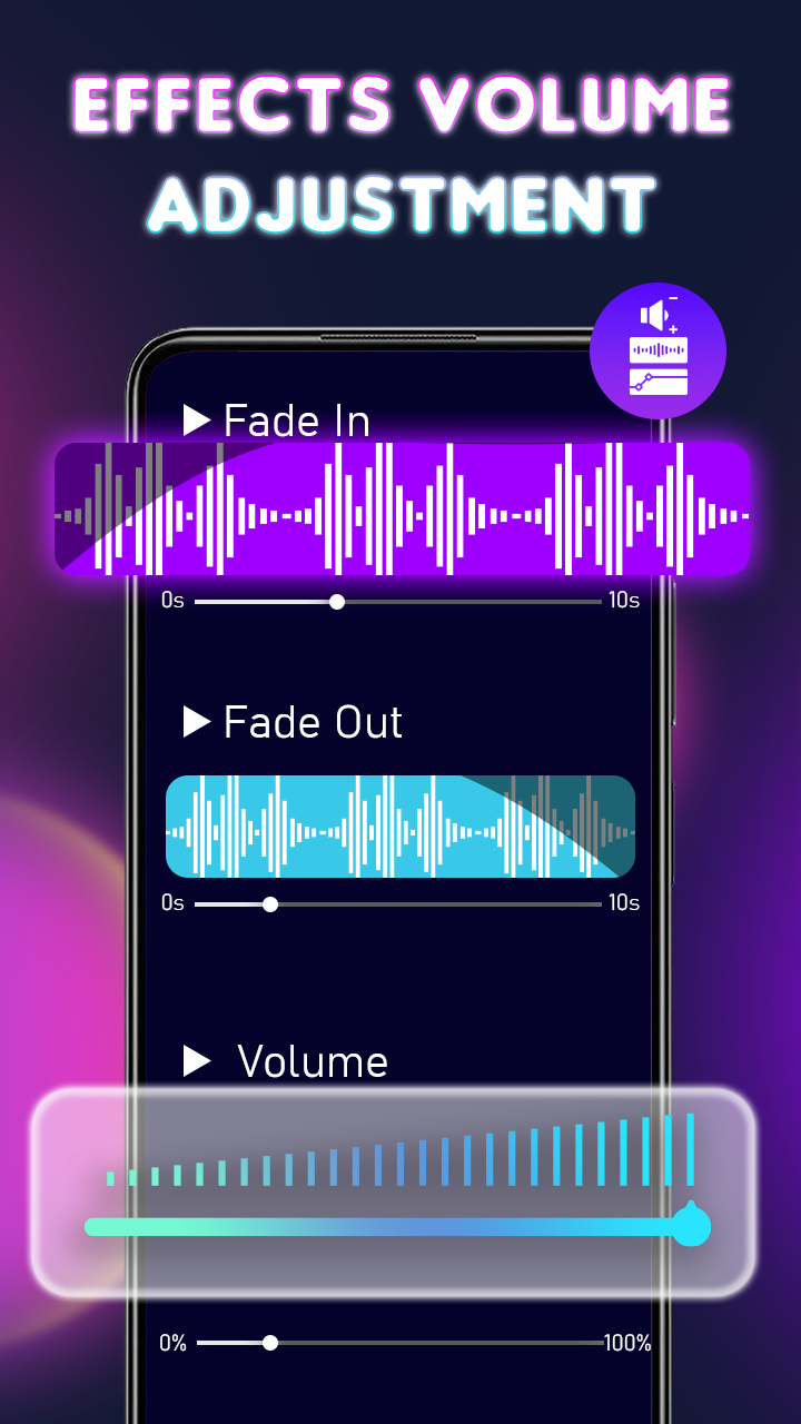 اسکرین شات 6 برنامه Ringtone Maker - Audio Editor