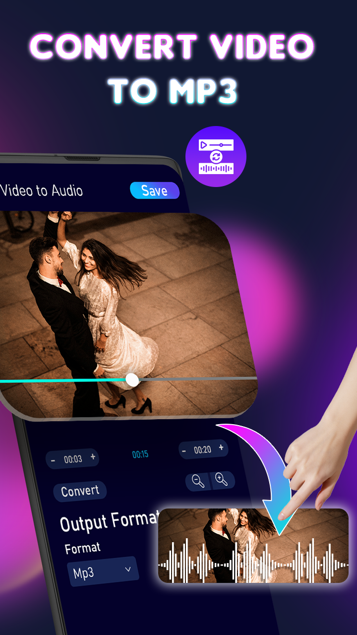 اسکرین شات 4 برنامه Ringtone Maker - Audio Editor