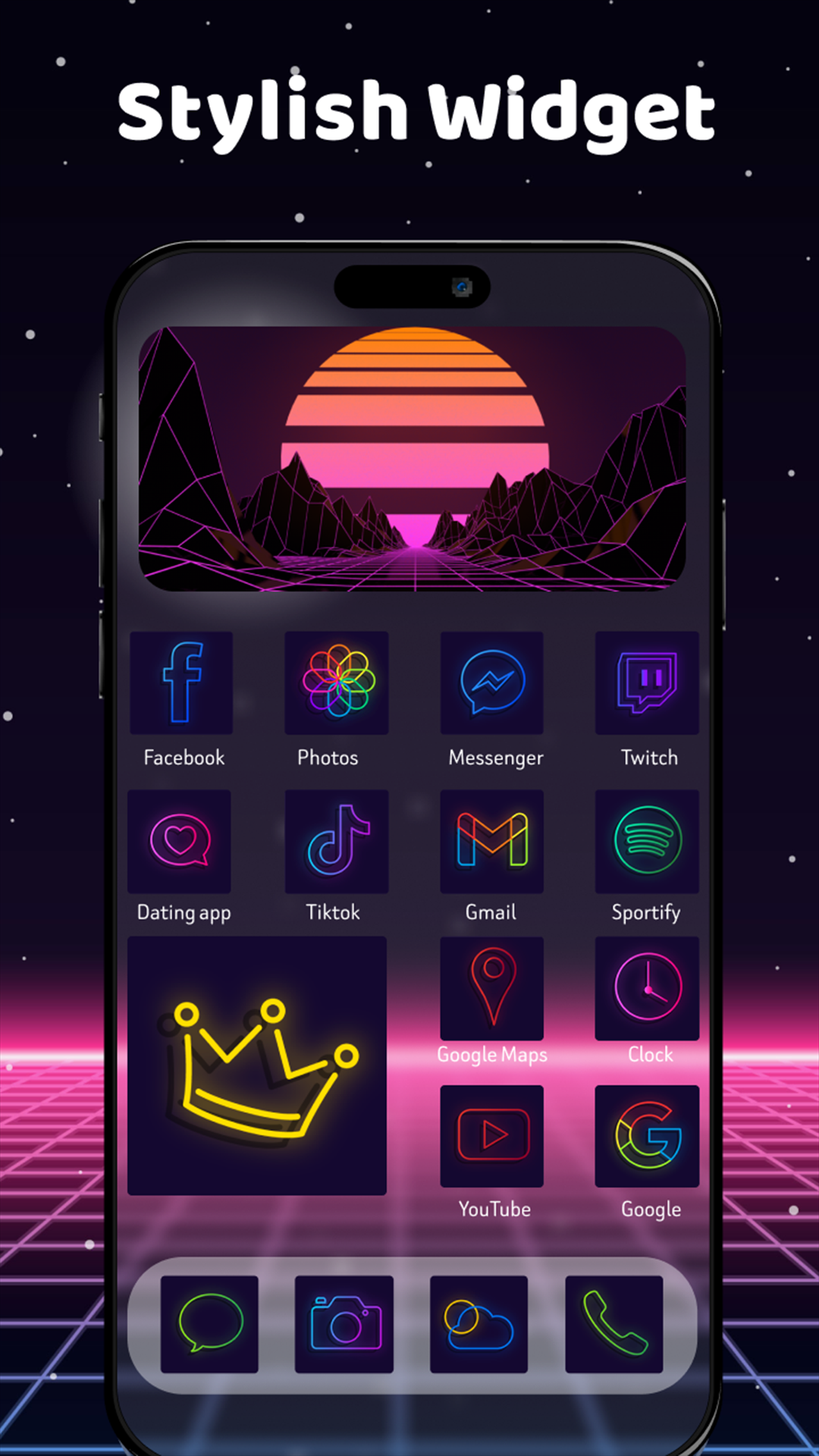 اسکرین شات 2 برنامه Themes - Widgets, Icon Changer