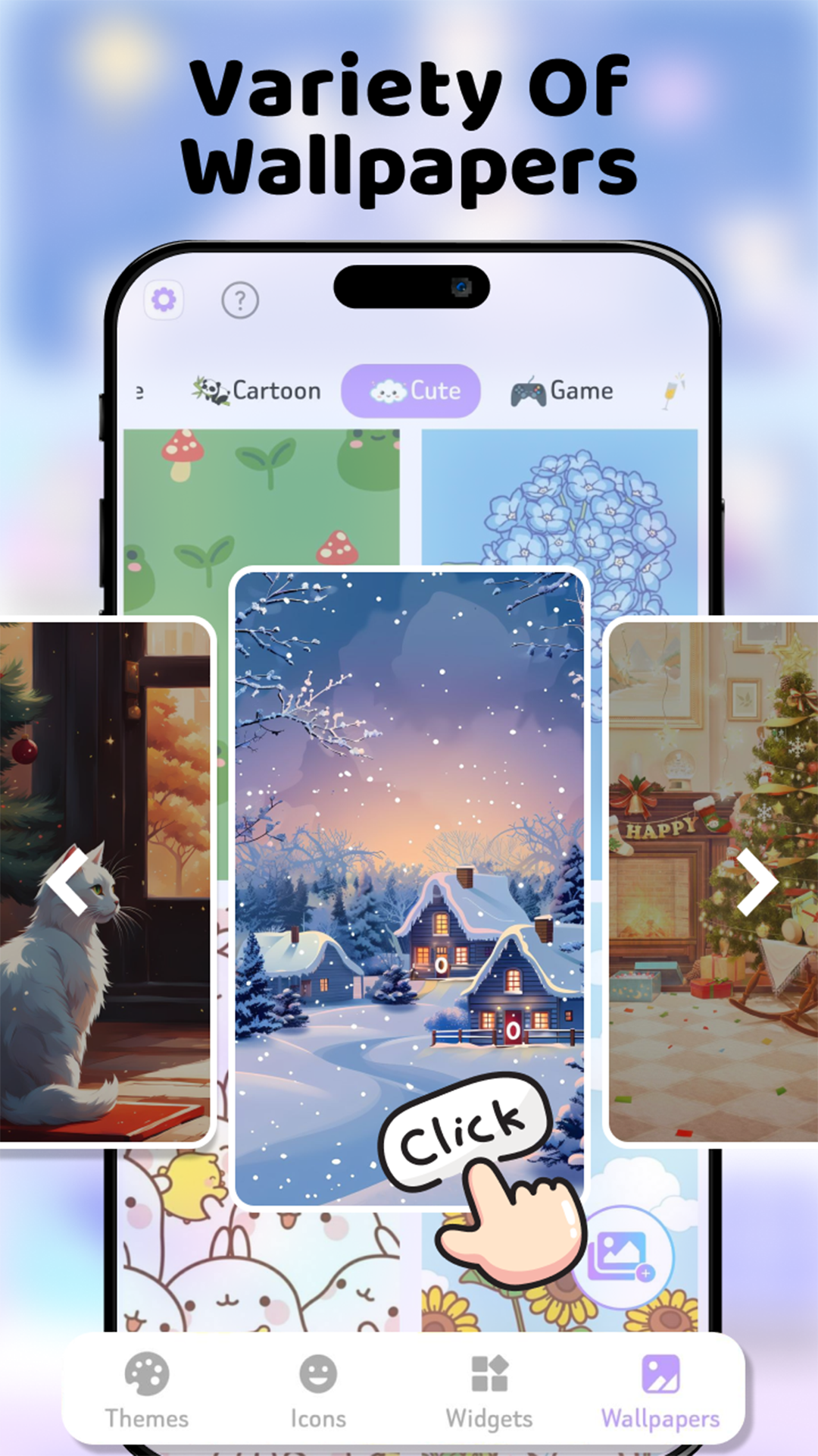 اسکرین شات 5 برنامه Themes - Widgets, Icon Changer
