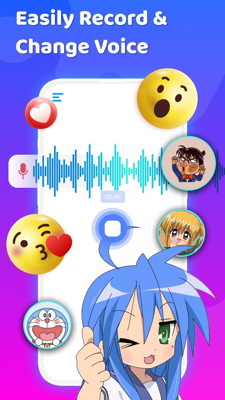 اسکرین شات 5 برنامه AI Voice Changer Sound Effects