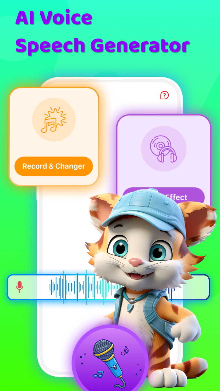 اسکرین شات 4 برنامه AI Voice Changer Sound Effects