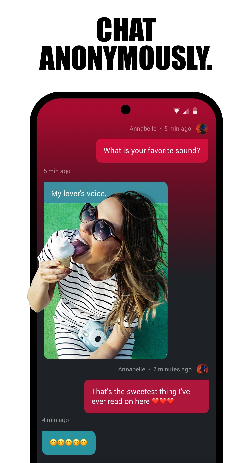 اسکرین شات 4 برنامه ASKfm: Ask & Chat Anonymously