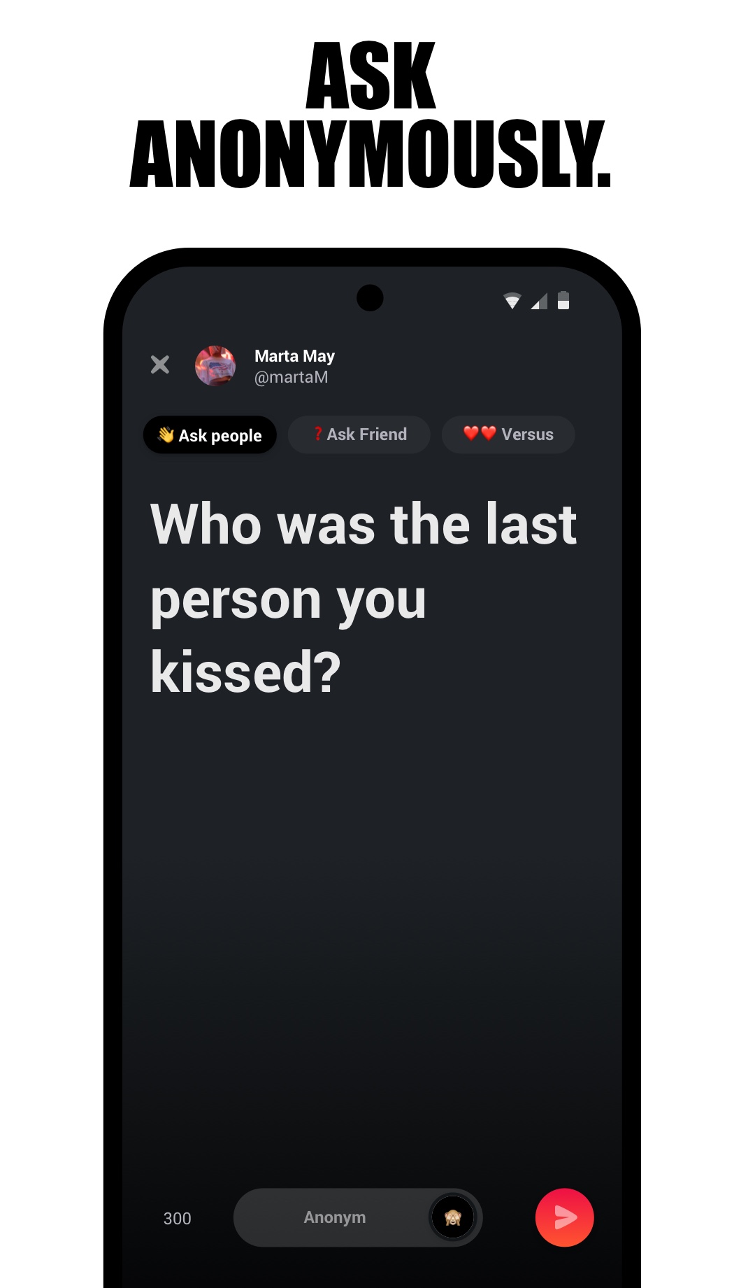 اسکرین شات 2 برنامه ASKfm: Ask & Chat Anonymously