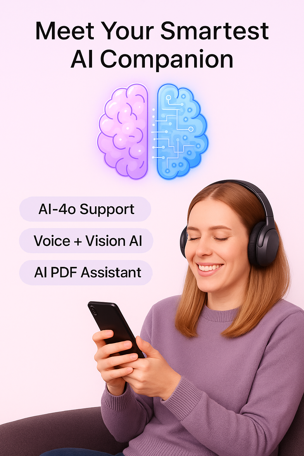 اسکرین شات 1 برنامه AI Chatbot Assistant: FunAI
