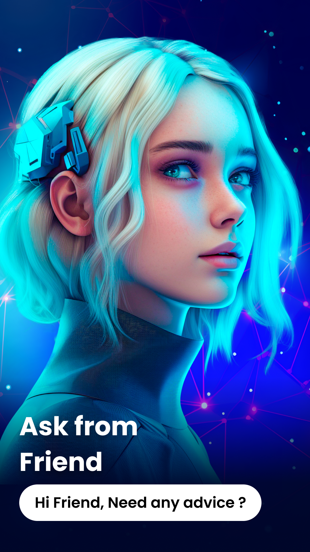 اسکرین شات 2 برنامه My AI: Personal Chat Assistant