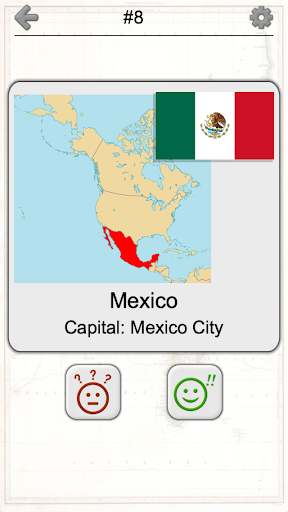 اسکرین شات 4 بازی American Countries and Caribbean: Flags, Maps Quiz
