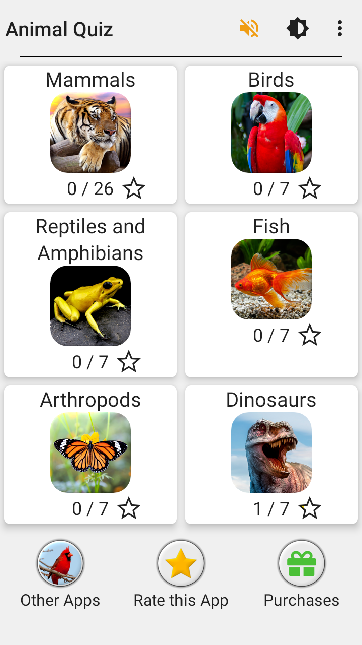 اسکرین شات 3 بازی Animals Quiz Learn All Mammals