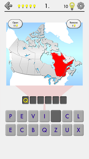 اسکرین شات 4 بازی Canada Provinces & Territories - Canadian Quiz