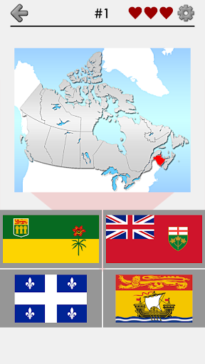 اسکرین شات 6 بازی Canada Provinces & Territories - Canadian Quiz