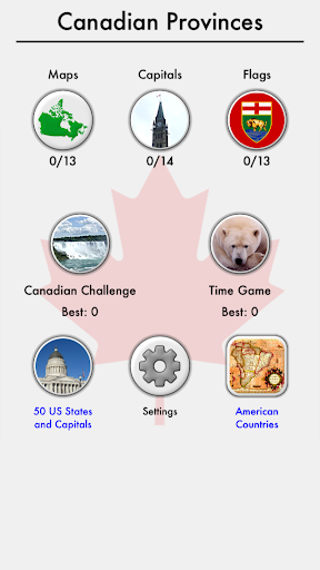 اسکرین شات 3 بازی Canada Provinces & Territories - Canadian Quiz