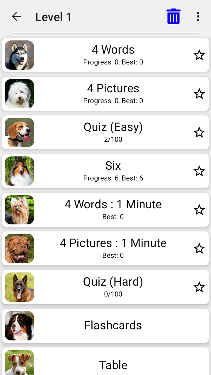 اسکرین شات 3 بازی Dogs Quiz - Guess All Breeds!