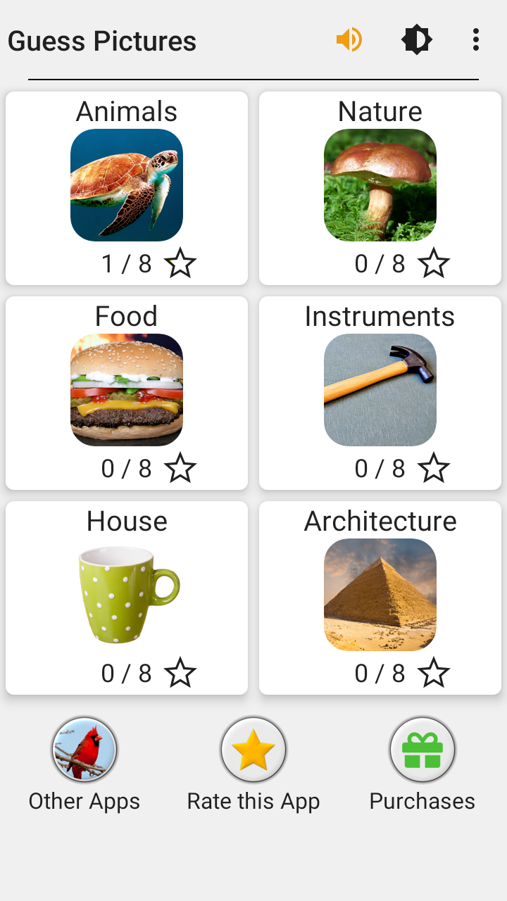 اسکرین شات 3 بازی Guess Pictures and Words Quiz