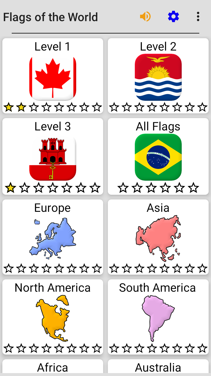 اسکرین شات 4 بازی Flags of All World Countries