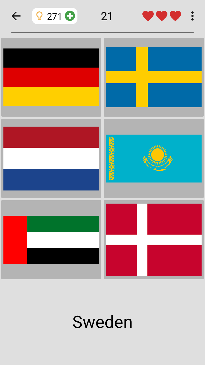اسکرین شات 3 بازی Flags of All World Countries