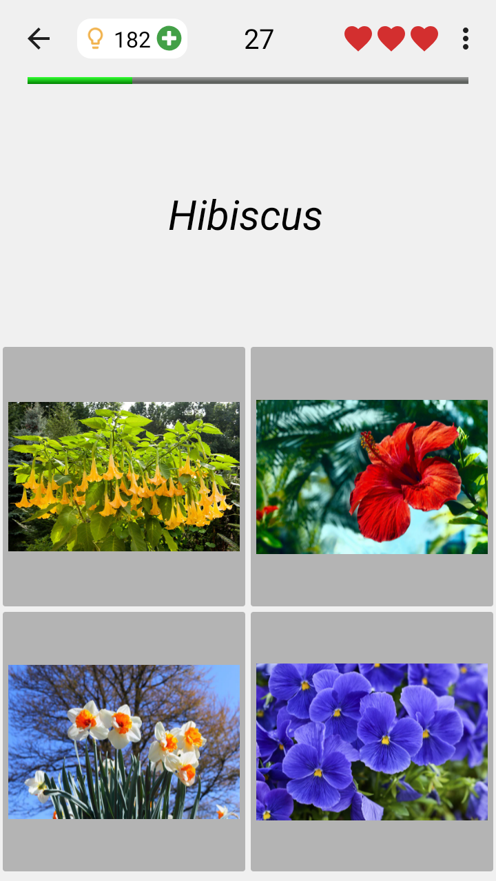 اسکرین شات 4 بازی Flowers Quiz - Identify Plants