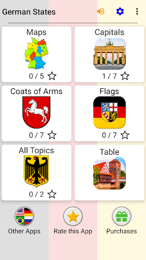 اسکرین شات 3 بازی German States - Geography Quiz