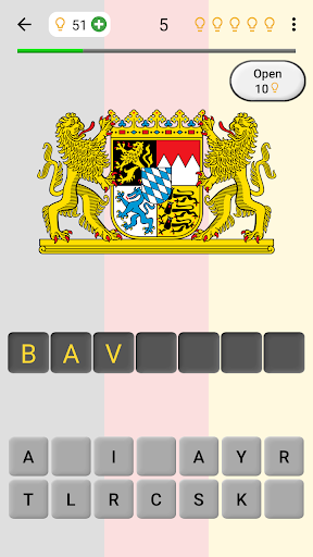 اسکرین شات 2 بازی German States - Geography Quiz