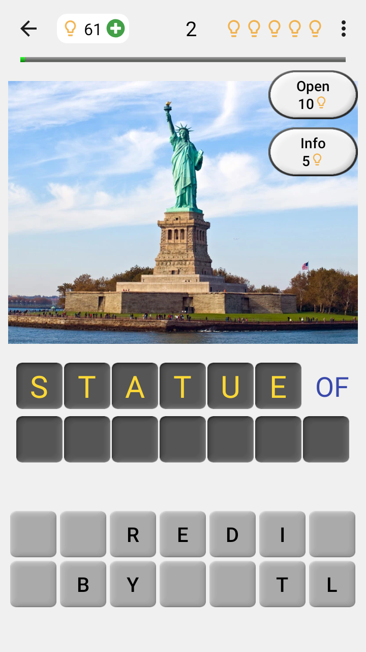 اسکرین شات 1 بازی Famous Monuments of the World