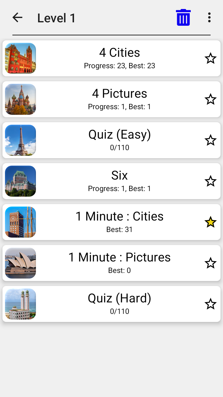 اسکرین شات 5 بازی Cities of the World Photo-Quiz
