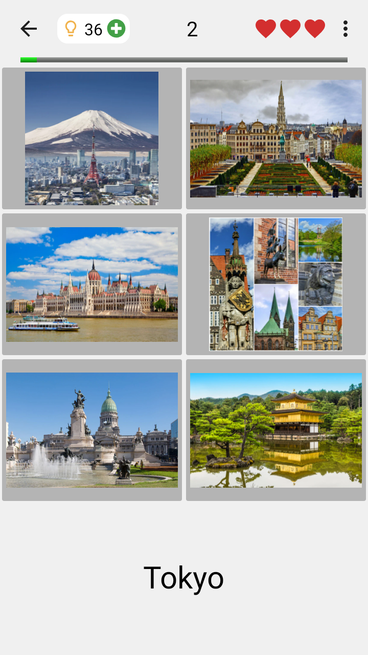 اسکرین شات 2 بازی Cities of the World Photo-Quiz