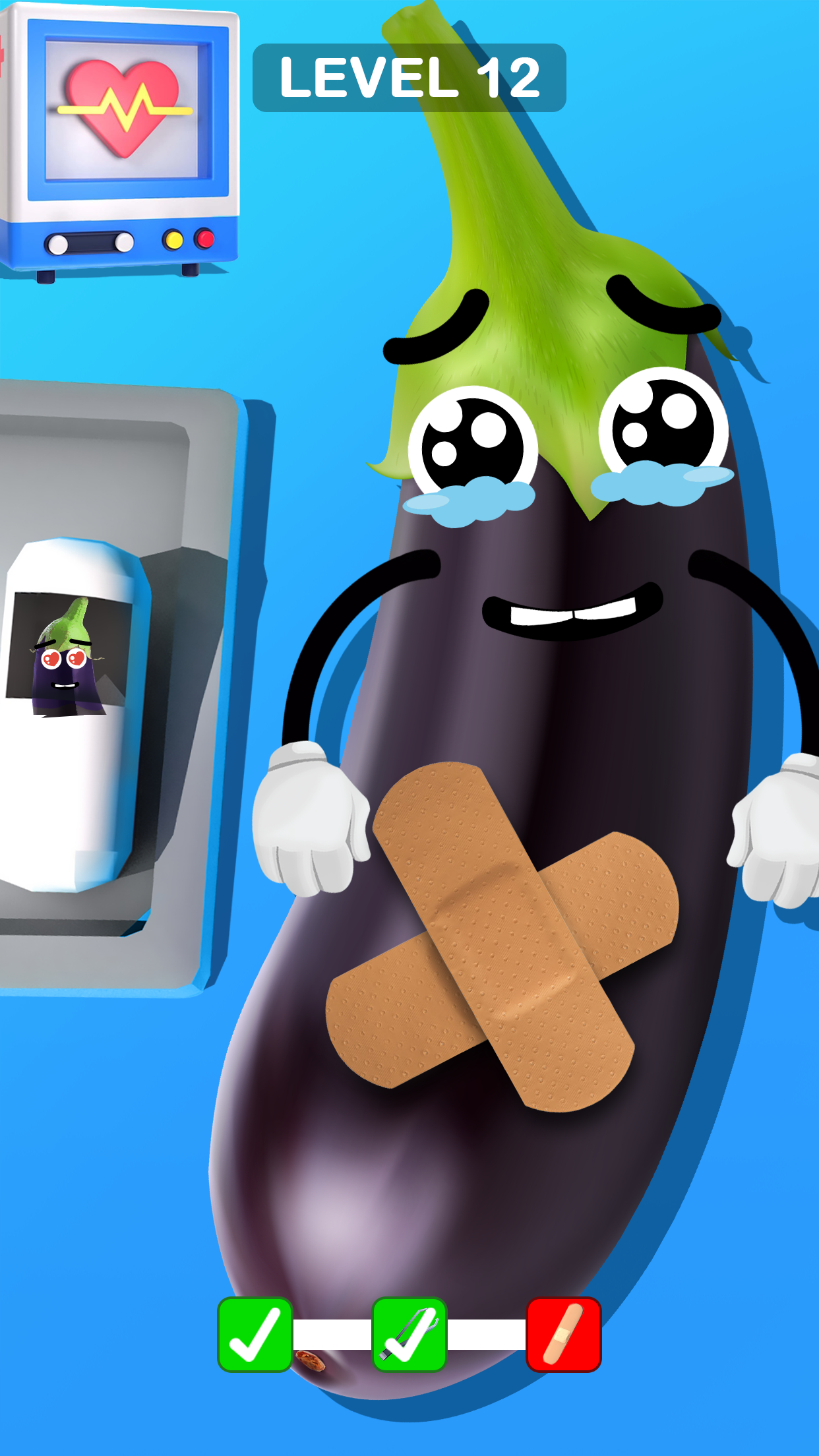 اسکرین شات 4 بازی Fruit Hospital: ASMR Games