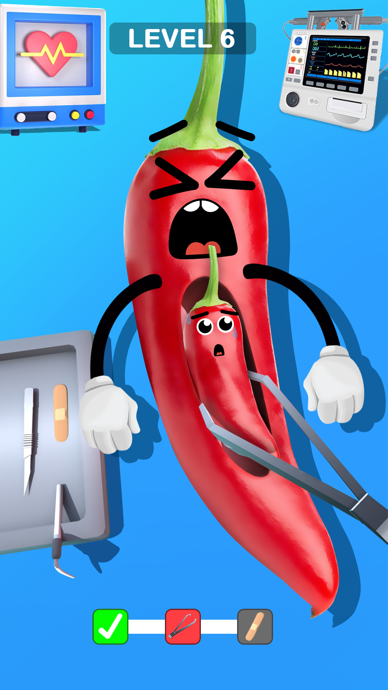 اسکرین شات 1 بازی Fruit Hospital: ASMR Games