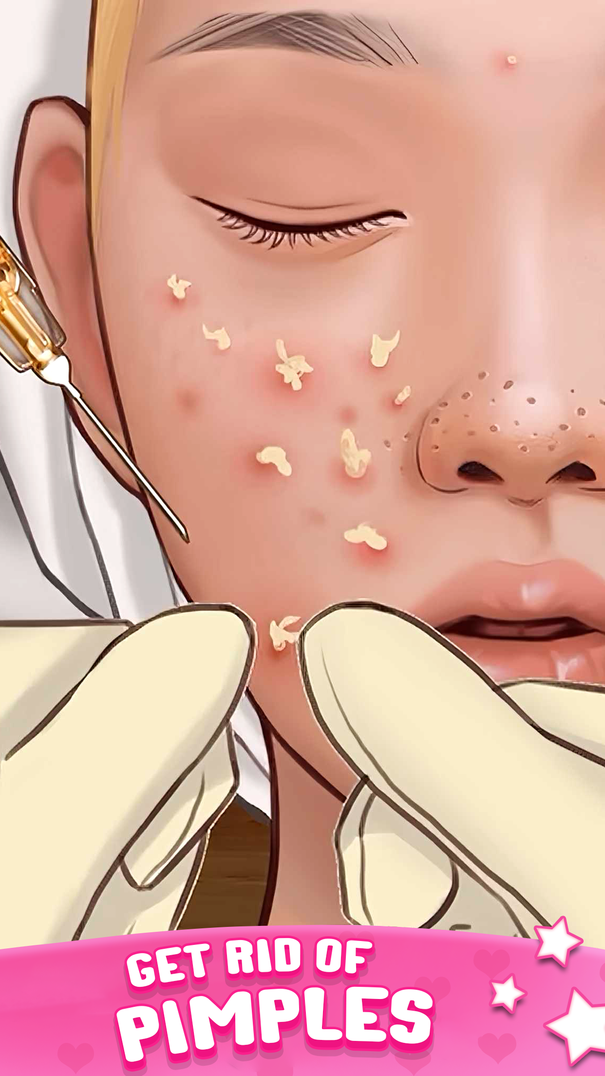 اسکرین شات 3 بازی ASMR Doctor Game: Makeup Salon