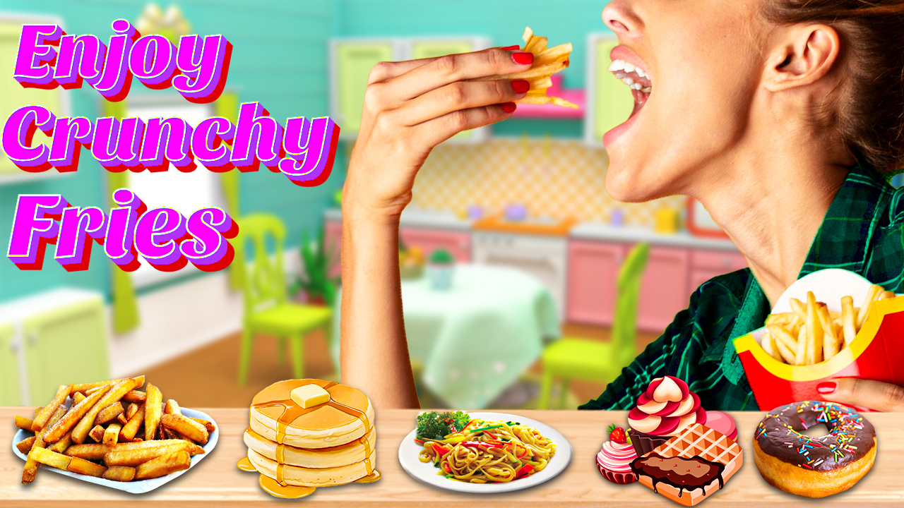 اسکرین شات 4 بازی Stress Relief ASMR Eating Food