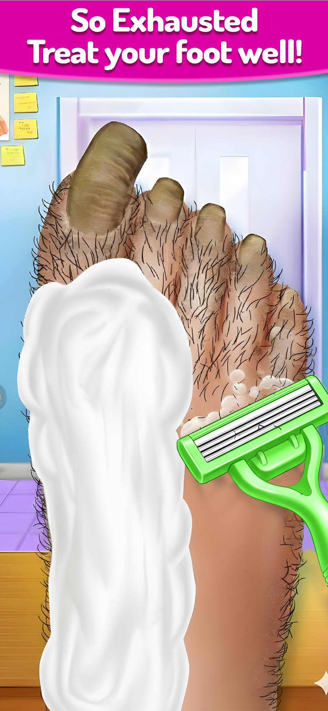 اسکرین شات 1 بازی ASMR Salon: Foot Care Makeup