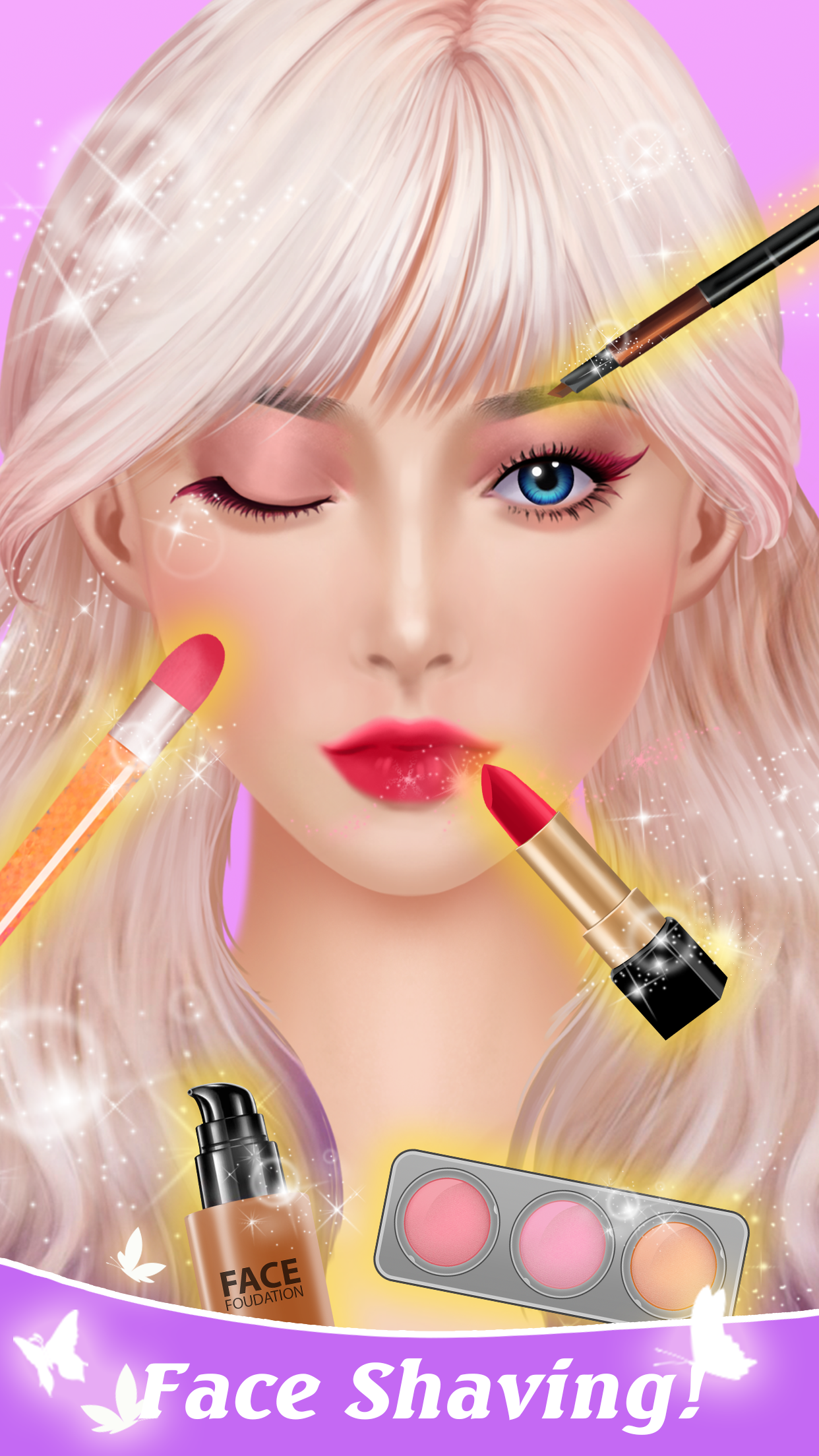 اسکرین شات 1 بازی ASMR Makeover: Makeup Games