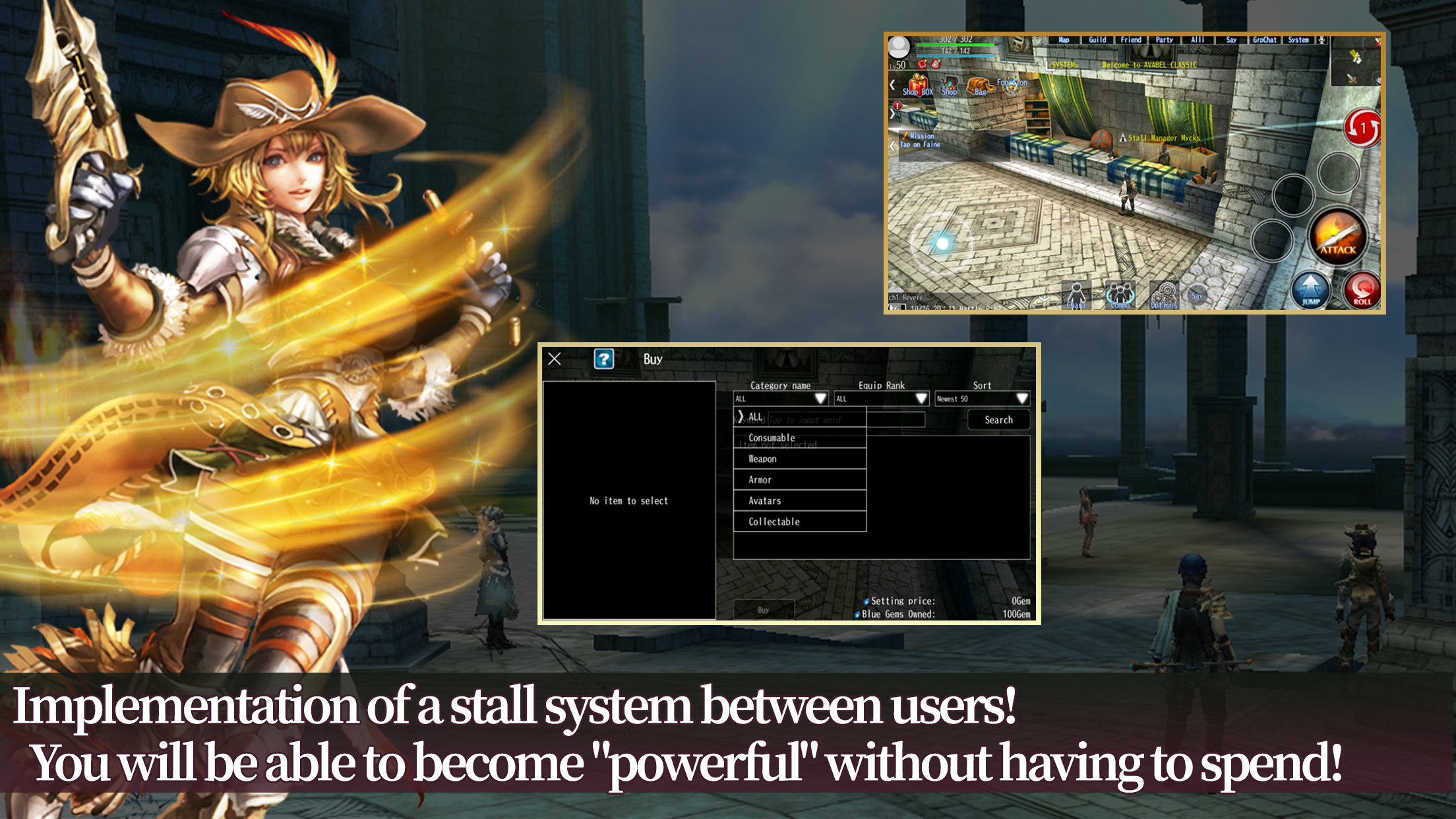 اسکرین شات 4 بازی Release AVABEL CLASSIC MMORPG