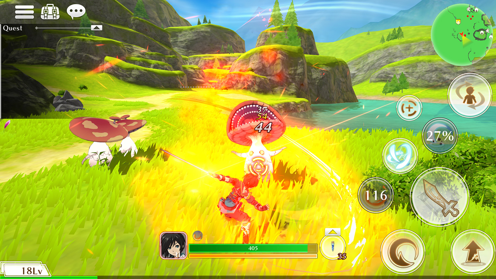 اسکرین شات 4 بازی RPG METRIA the Starlight